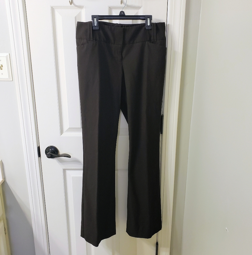 The Limited Womens Dark Brown Cassidy Fit Trousers